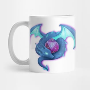 Dnd Dragon and D20 Mug